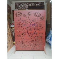 Partition.Display sample item. Width 92cm. Height 1.8m. partition cnc. Division 200/15/16 Thai Phien