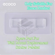 LODER ECOCO Wall Mount Sticker Pelekat Glue Gum Replacement ECOCO Goods sticker Spare Units Sticker 