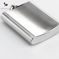 [LF] 1 4 5 6 7 8oz Portable Mini Stainless Steel Liquor Hip Flask For  Bottle Travel Whiskey Bottle 