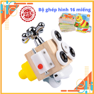 Cục gỗ bận rộn - Busy Cube kích thích sự phát triển toàn diện cho bé