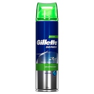 ส่งฟรี ยิลเลตต์ซีรีส์เชฟเจลสำหรับผิวบอบบาง 195กรัม / เก็บเงินปลายทาง Free Delivery  Gillette Series Shave Gel Sensitive Skin 195g. / Cash on Delivery