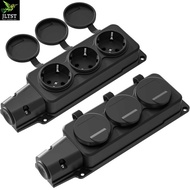 Waterproof OutdoorStop Kontak 3 Holes Socket IP54 Waterproof Anti-Dust