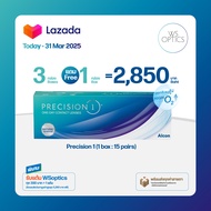 Alcon Precision 1 คอนแทคเลนส์รายวัน (1 Box : 15 Pairs)