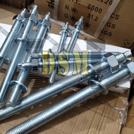 CHEMICAL ANGKUR M16 / STUD BOLT 16 MM / CHEMICAL ANCHOR GRADE 5.8 M16X190