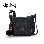 Kipling Gabbie กระเป๋าสะพายข้างกระเป๋าถือ (สร้อยคอจี้รูปลิงฟรี)