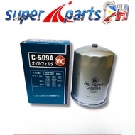 2PCS C-509A Isuzu Forward VIC FILTERS C-509A OIL FILTER (ISUZU 6BG1,6BD1 PRIMARY)