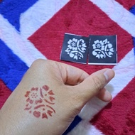 Henna Template / Sticker Inai / Henna Sticker / Inai lukis / Mehndi design / Henna design