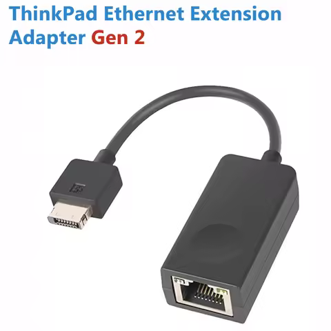 ThinkPad Ethernet Extension Adapter Gen 2 for or ThinkPad X1 Carbon 8th/7th/6th Gen.4X90Q84427 Think