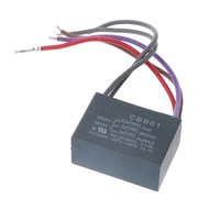 CBB61ตัวเก็บประจุพัดลมเพดาน4.5Uf + 6Uf + 6Uf 5สาย250V 5ความเร็วราคาเริ่มต้นที่ Capacitor