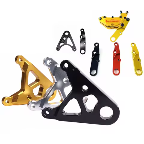 Motorcycle Rear Brake Caliper Bracket Adapter For 84/40mm Brake Caliper 220 Brake Disc For Yamaha CY