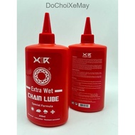 Dầu dưỡng sên X1R Extra WET Bôi trơn đa năng 250ml dạng lỏng sử dụng cho sên xe máy xe đạp