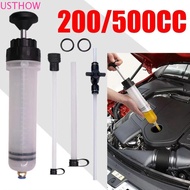 USTHOW Car Brake Fluid Oil Extractor, Auto Tool with Hose Automotive Oil Extractor, Siphon Pump 500/