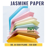 [ 5 Sheets ] Jasmine Paper 120 GSM A4 & [1 Sheet] Jasmine Paper 120 GSM Plano