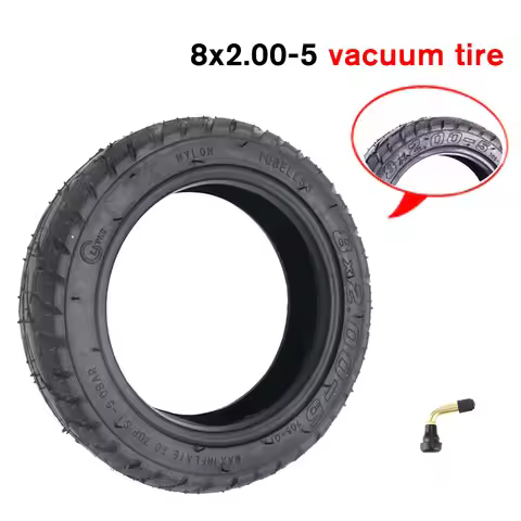 8x2.00-5 Tubeless Tire Wheel Tyre 8X2.00-5 wheel hub For Kugoo S1 S2 S3 C3 MINI Electric BIKE 10mm 1