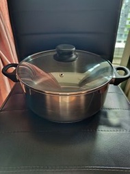 27cm不銹鋼湯鍋連盍