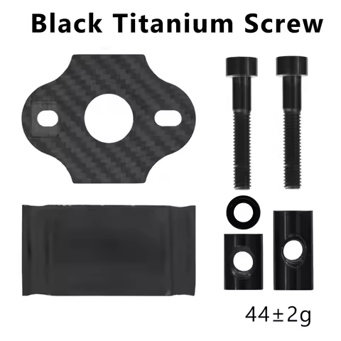 Carbon Bicycle Seatpost Top Cap with Titanium Screws For F12 Seat Post Carbon Fiber Seatpost Clamp