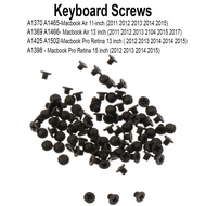 New 11-inch 13-inch 15-inch A1369 A1466 A1370 A1465 A1425 A1502 A1398 Keyboard Screws