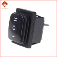 [WY3] 12V  Waterproof 6Pin DPDT Self Loing Rectangle Roer Switch [MY]