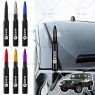 1pcs Car Roof Radio Antenna Pole Mast Metal Bullet Head Car Antenna for BMW E61 E90 E82 E70 E71 E87 