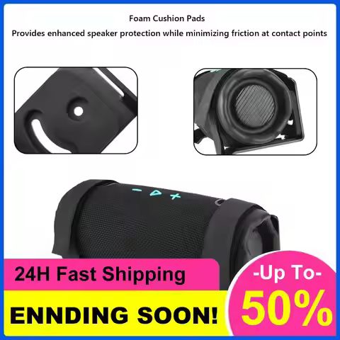 2Pcs All Metal Sound Bar Mounts for JBL Xtreme 4/Xtreme 4/Charge 6/Charge 5 Center Channel Speaker W