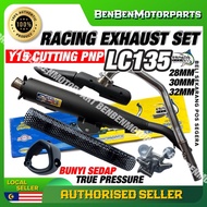 YAMAHA EXZOS PNP LC135 CUTTING Y15 RACING EXHAUST PIPE EJOS PIPE 28MM 30MM 32MM 100% ORIGINAL ESPADA