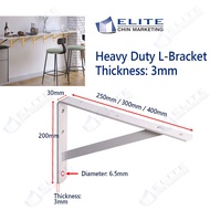 3mm Thickness Heavy Duty L Bracket/ Useful Painted L-bracket