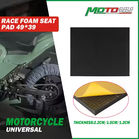 49CM*39CM Motorcycle Race 1.5cm/1.2cmTrack Rear Foam Seat Crash Pad Used For Race Super Bike