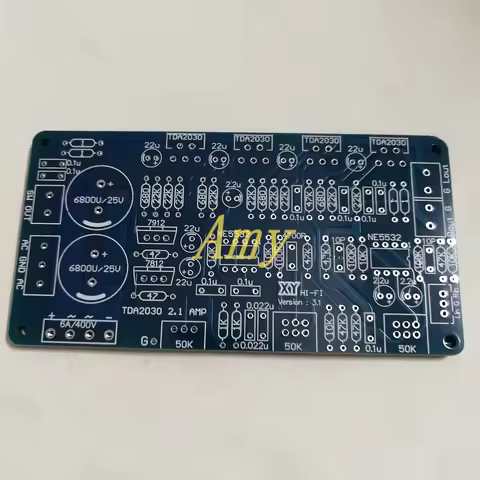 5pcs/lot TDA2030A 2.1 super bass amplifier, empty PCB board, does not contain any components