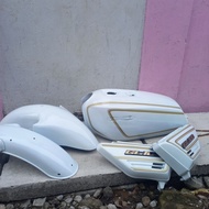 BODY SET GL100 IMPORTED TANK ORIGINAL DETAILS NEW TEPONG GL100 MUDGER GL100 tank gl100 honda gl100