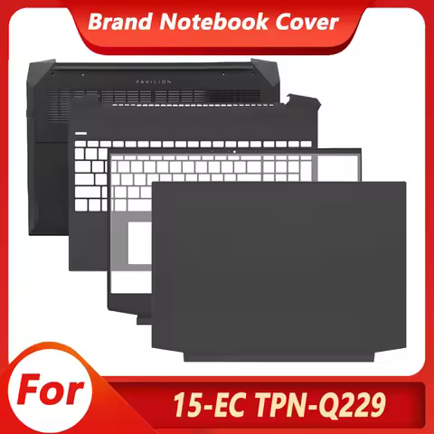 NEW For HP Pavilion Gaming 15 15-EC TPN-Q229 Laptop LCD Back Cover Front Bezel Palmrest Bottom Case 