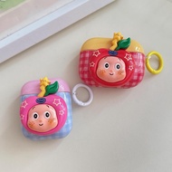 For AirPods 1 2 3 4 ANC PRO 3 Protective Casing 3D Cartoon Doll Stars diy Soft TPU Case Shell Cover