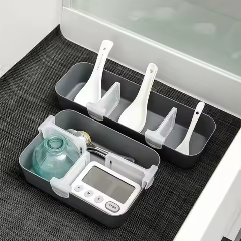 10PCS Home Refrigerator Storage Partition Board Adjustable Fridge Divider Storage Separators Multi f