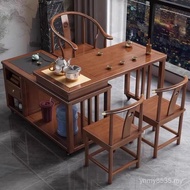 Table Chair Household Integrated Small Apartment Rotating Tea Accessories Tea Kettle Balcony Desk Co