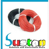 AWG22 SILICONE CABLE 1 METER WIRE OD 1.7MM 22AWG SILICONE INSULATOR STRING