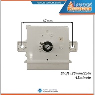 SHARP/TOSHIBA WASHING MACHINE WASH TIMER ORIGINAL 45MIN 3PIN