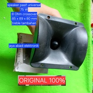 H83 SPEAKER ORI 100% AUDAX TWEETER SUARA JERNIH NATURAL HORN TWEETER TREBLE TREBEL KOTAK 7.5CM WALET