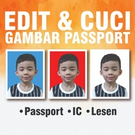 EDIT & CUCI GAMBAR PASSPORT