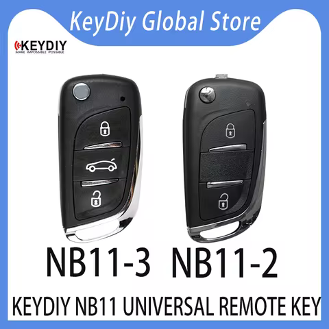 KeyDiy NB11-3 NB11-2 DS type Universal remote keys for ID46 ID47 electronic chip type for KD900/KD M