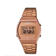 Casio Watch B640 Rose gold/Black/Gold