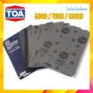 TOA Grit 10000 7000 5000 Wide Range Sand Paper Kertas Pasir Made in