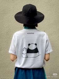 全新日本Montbell户外tee情侶熊貓Montbell Tee Montbell T-shirt