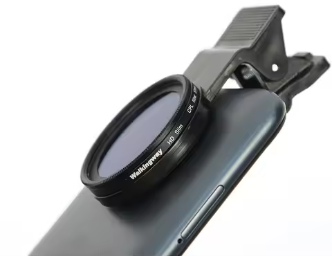 37mm 52mm Phone Lens Filter for Smartphone Nd Variable Filter ND2-400 With Clip ND Filter for Mobile