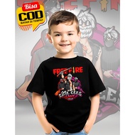 KATUN Sultankaos89 Distro Cotton T-shirt Free Fire New SG Wood FF Ages 1-12 Years Cash on Delivery -