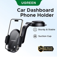UGREEN Phone Holder Stand Car Gravity Car Suction Cup Phone Stand Compatible for Mobile Phone for iP