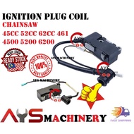 Koil Plug Ignition Plug Coil Chainsaw Kaba PrecoTokai Ogawa Sthil 45cc 52cc 58cc 461 4500 5200 5800 6200
