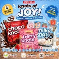 JM FG-0112 | Jack n' Jill | 3 PACKS | Choco Knots | Berry Knots | Milky Knots [28G] [A]
