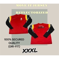 ♞,♘MOVE IT LONGSLEEVE JERSEY UNIFORM WITH REFLECTOR