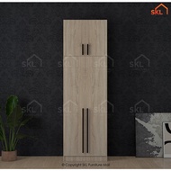 SKL Furniture CHA 5X8FT 10 DOORS WARDROBE WITH SHELF / almari baju /kabinet baju / almari baju budak