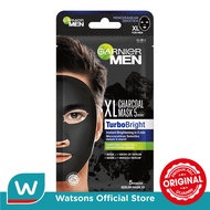 GARNIER Men Turbo Bright Sheet Mask 1s