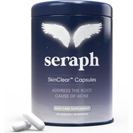 Natural Pure Organic Seraph Acne Supplement - Hormonal Acne Pills Treatment - Pimple Supplements for